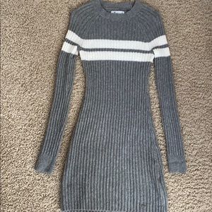 Long sleeve sweater dress